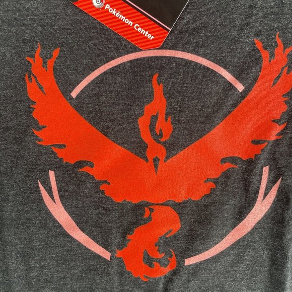 Pokemon Center Team Valor Shirt Womens XL Long Sleeve Discontinued RARE Collect - Picture 9 of 14